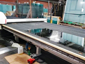 Mirror glass manufacturing process