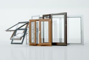 PVC Slided Double Glazed Glass Windows