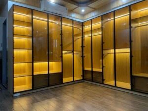 Smart Glass Wardrobe Doors.