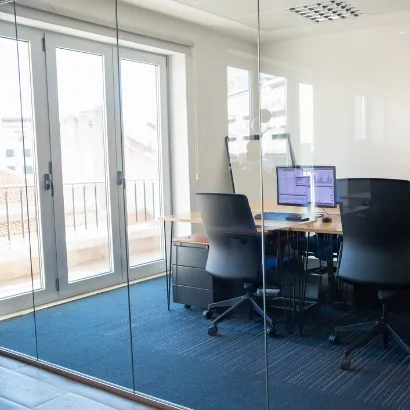 Office Partition Glass
