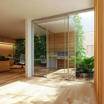 Office Partition Glass