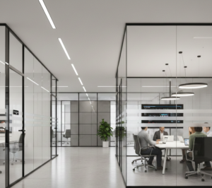 Types of Office Partition Glass Used in IT & Corporate Offices