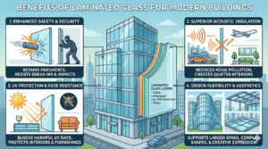 Benefits of Laminated Glass for Modern Buildings