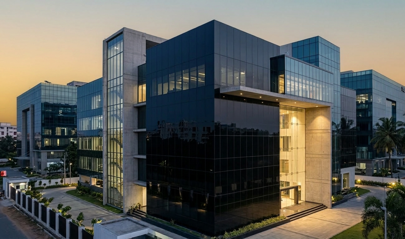 Best Blackened Glass in Chennai Modern Architectural Glass Solutions
