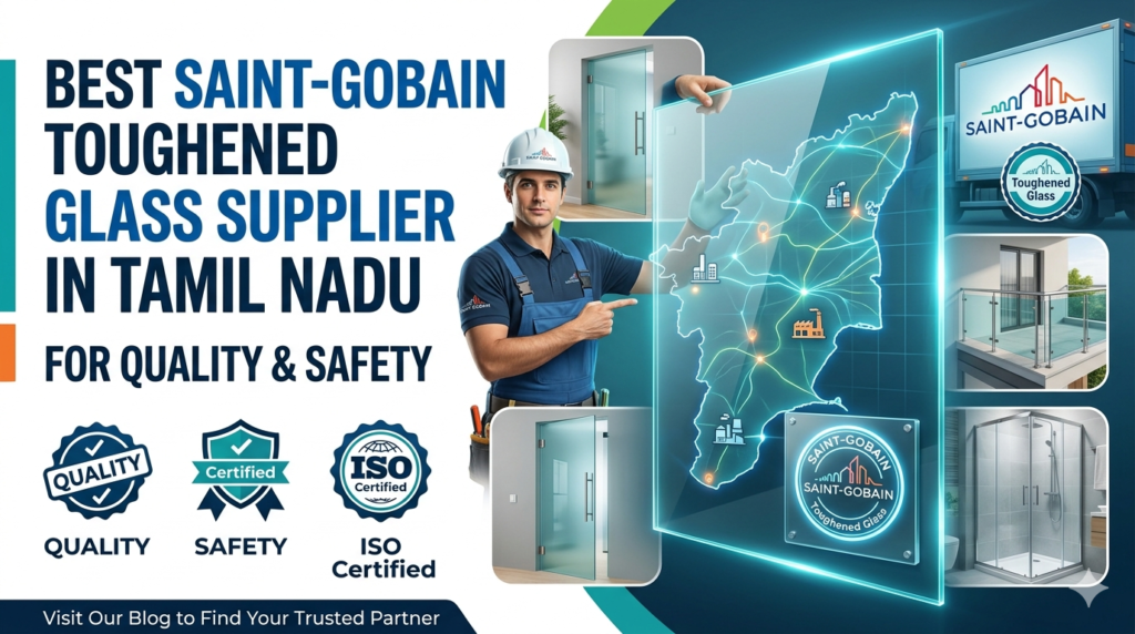 Best Saint Gobain Toughened Glass Supplier in Tamil Nadu