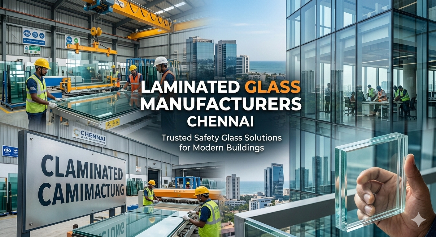 Laminated Glass Manufacturers Chennai Trusted Safety Glass Solutions for Modern Buildings