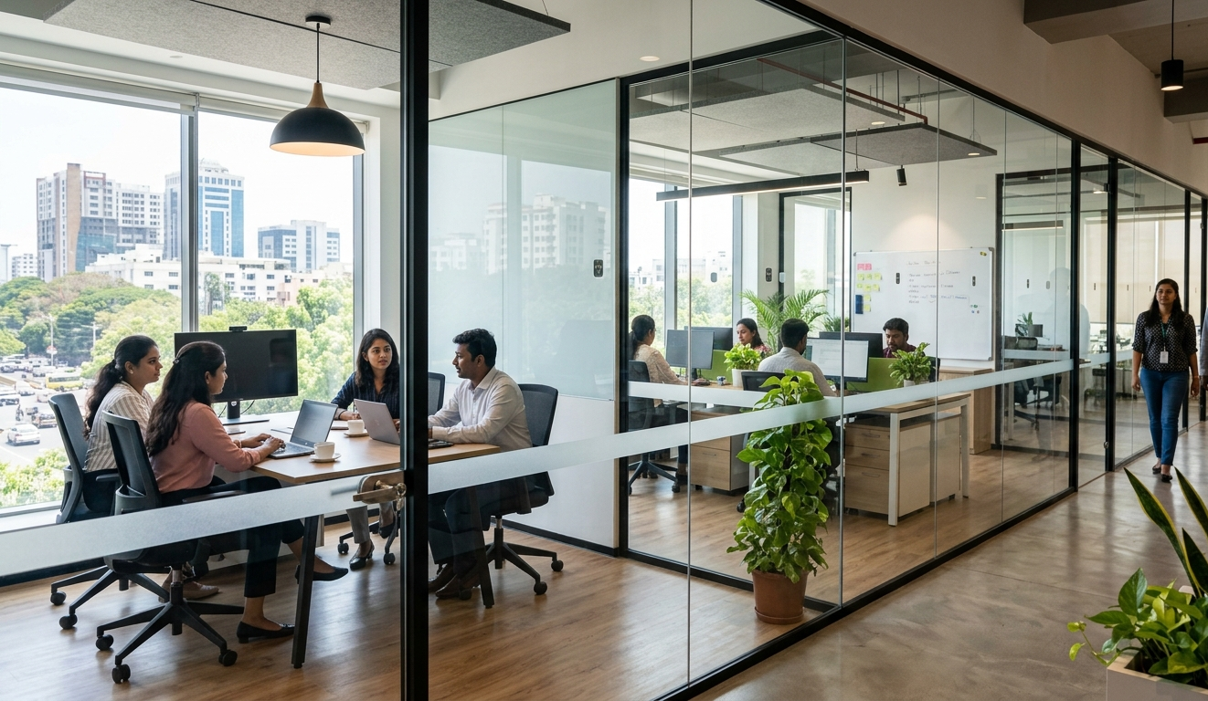 Office Partition Glass in Chennai Modern Solutions for Stylish Workspaces