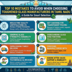 Top 10 Mistakes to Avoid When Choosing Toughened Glass Manufacturers in Tamil Nadu