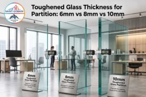 Toughened Glass Thickness for Partition 6mm vs 8mm vs 10mm