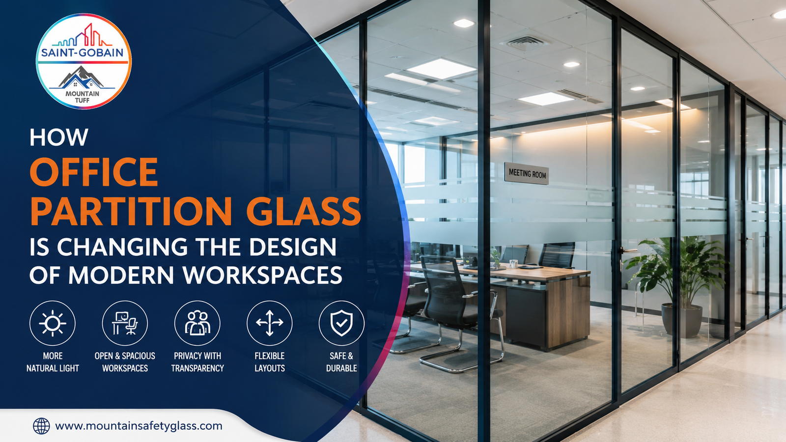 How Office Partition Glass Is Changing the Design of Modern Workspaces