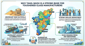 Why Tamil Nadu Is a Strong Base for Toughened Glass Manufacturers